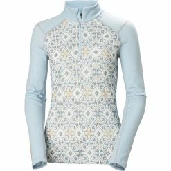 Helly Hansen Lifa Merino Midweight Graphic 1/2 Zip Top Women's -Helly Hansen Shop BATRSTPI D4