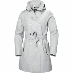 Helly Hansen Welsey II Trench Coat Women's -Helly Hansen Shop GREFOG D6