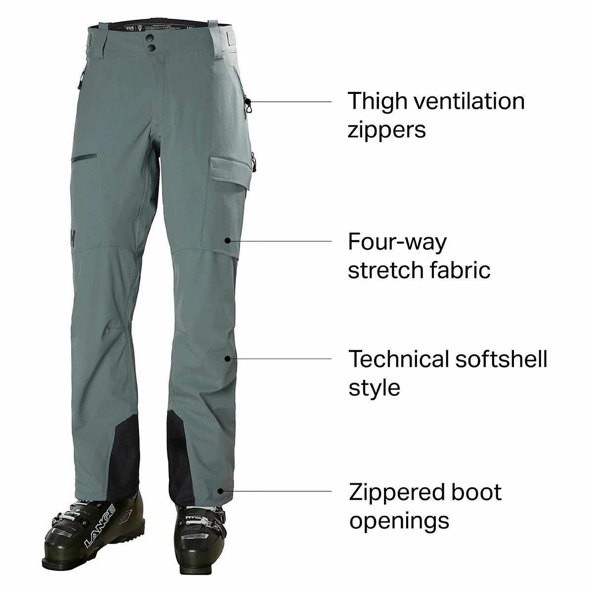 Helly Hansen Odin Mountain Softshell Pant Men's 16 Helly Hansen Odin Mountain Softshell Pant Men's - Image 14